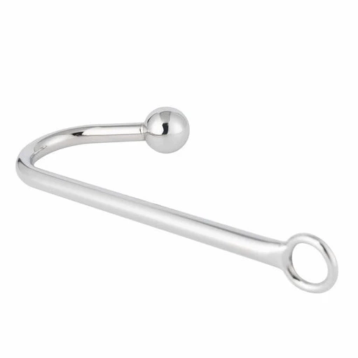 Smooth Toy Hook Metal Sex Anal AllNight 3294 0706